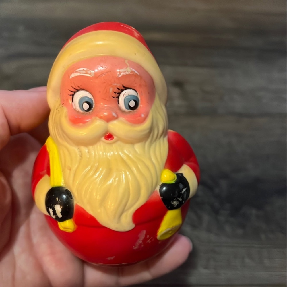 Vintage Santa toy